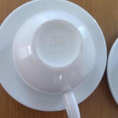 イリーコーヒー　カップ&ソーサー　2客セットの画像