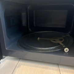 【美品】YAMAZEN 電子レンジ　黒の画像