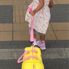 子ども用ライドオンケース　トランク　キャリーケース
の画像