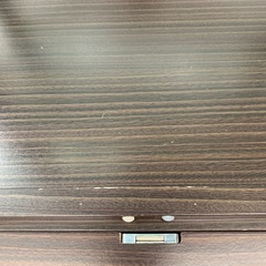 【ジモティー割引で最大15％OFF⭐️】ガラスキャビネット ダークブラウン(LED照明付き)の画像