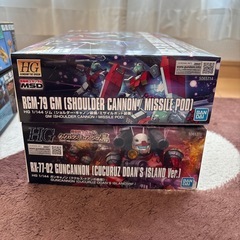 ガンプラ HGUCシリーズ 7個セットの画像