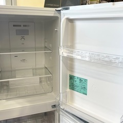 M【中古品】Haier ハイアール 2ドア冷凍冷蔵庫 JR-NF140N (W) 140L 2022年製　ホワイト キッチン家電の画像