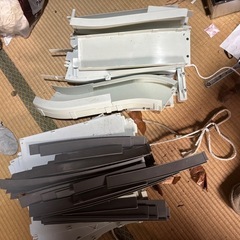 決まりました。ミニ四駆大量とコースの画像