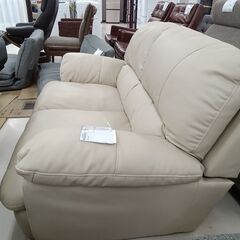リユースのサカイ栃木店★ジモティ割あり★  ソファー ベージュ W150×D96×H80 クリーニング済み TC9901の画像