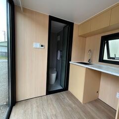 「おしゃれなプレハブ住宅／店舗や別荘にも最適！の画像