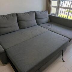（引き取り限定）IKEAソファの画像