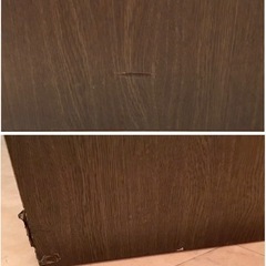 テーブル ローテーブル 木製 茶色 ブラウンの画像
