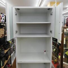 ☆ドリーム荒牧店☆ジモティー割引有☆2枚扉食器棚 中古品の画像