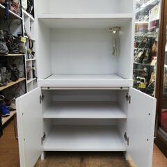 ☆ドリーム荒牧店☆ジモティー割引有☆2枚扉食器棚 中古品の画像