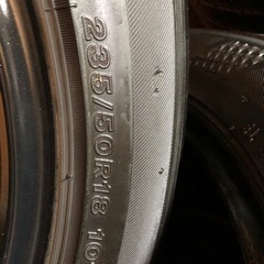 235/50R18Bridgestone2本取り付け無料の画像