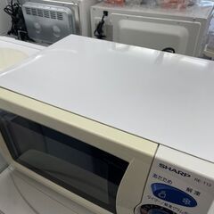 電子レンジ シャープ 2002年製 RE-T13-W5P ターンテーブル あたため専用 ホワイト 白 札幌市手稲区の画像