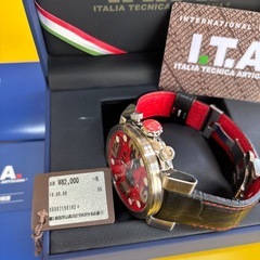 ⭕️ほぼ新品⭕️イタリア🇮🇹lTA腕時計🇮🇹¥90200 🇮🇹破格の値段は７月まで の画像