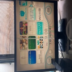 32インチテレビ、Wiiセットの画像
