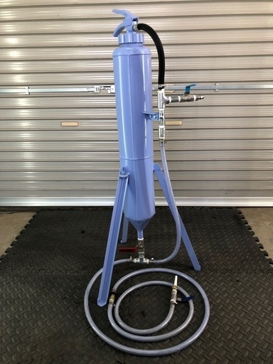 直圧式サンドブラスト