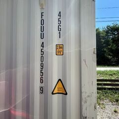 海上コンテナ販売中｜40ftハイキューブ｜ガレージ・DIY用に！の画像