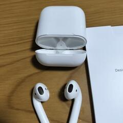 お取引決定！ご連絡頂いても返信できません。AirPods エアポッヅ　アップル　ワイヤレスイヤホンの画像