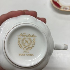 2507-596　Noritake Studio Collection カップ&ソーサー 2客セット バラ売り不可 キズありの画像