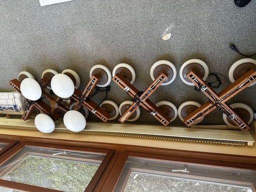 木製　照明器具