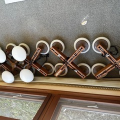 木製　照明器具の画像