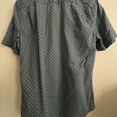 GAP スリムフィット ドット柄 半袖シャツ XS メンズの画像