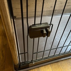 高級犬用ケージ　ゲージ　檻　DCM　ウッディサークルの画像