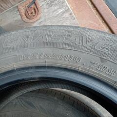 【差し上げます】ドリケツ 165/65R14 3本 タイヤのみの画像
