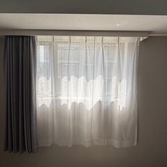 【美品】遮光カーテン　150×135の画像
