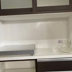 【SALE】食器棚　レンジボード　 リサイクルショップ宮崎屋 住吉店 25.7.24の画像