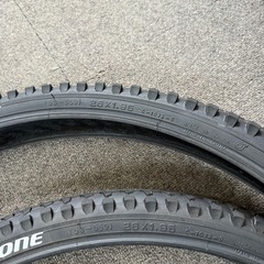 新品自転車タイヤの画像