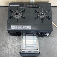 A1395 🌟激安‼️都市ガス用パロマテーブルコンロ　2口PA-N69B-L🌟の画像