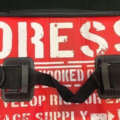 ★未使用品! DRESS ドレス 折りたたみ式 フローティングスカリ レッド×ホワイト サイズS 展開時(約)縦260×横360×高300ｍｍ リサイクルショップ札幌　買取本舗　西野店の画像
