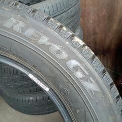 【差し上げます】ドリケツ スタッドレス BS REVO GZ 175/65R15 2本 タイヤのみの画像