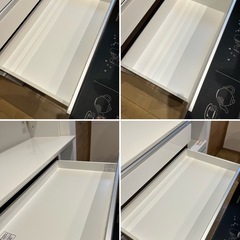 ニトリ　食器棚　キッチンボード　幅120　の画像