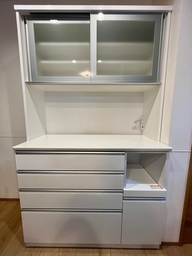 ニトリ　食器棚　キッチンボード　幅120