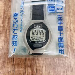 【レガストック川崎本店】YAMASA ヤマサトケイケイキ とけい万歩計 TM-350 シルバー×ブラックの画像