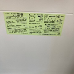 2ドア冷蔵庫の画像
