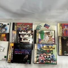 セガサターン　本体　ソフト11本セットの画像