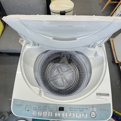 USED 洗濯機 SHARP 2022年 7Kの画像