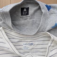 【お取引先決定】食品（ジュース）＆babyGap 半袖Tシャツ 2枚セット size90の画像