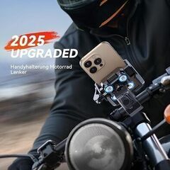 JOYROOM 携帯電話ホルダー 自転車 オートバイ 2025 アップグレード 4点振動減衰 スマートフォンホルダー 自転車ハンドルバー 携帯電話ホルダー オートバイ iPhone16およびSamsungなど 防振　まとめ買い歓迎　卸ます　アマゾン引き上げ商品　倒産品　ネット商材　転売　卸し　問屋　転売OK　アマゾン　商品　景品　コンペ　新品　未使用　アウトレット　卸売　卸売の画像