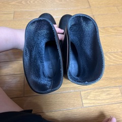 アサヒ　長靴　黒　24cmの画像
