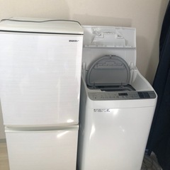 冷蔵庫+洗濯
機セットの画像