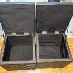 収納イス 2個の画像