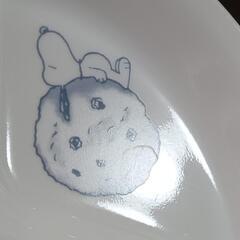 平成レトロ CORELLE スヌーピー ランチプレートの画像
