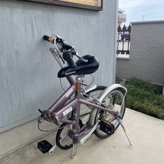 ブリヂストン⭐︎折りたたみ自転車　スニーカーライトの画像