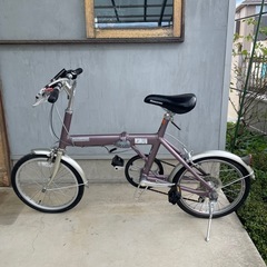 ブリヂストン⭐︎折りたたみ自転車　スニーカーライトの画像