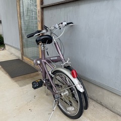 ブリヂストン⭐︎折りたたみ自転車　スニーカーライトの画像