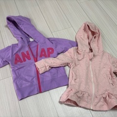 女の子　長袖　90の画像