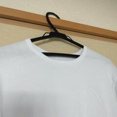 メンズ　長袖　カットソー　肌着　インナー　サイズM　2枚セット　白色　丸首　②の画像
