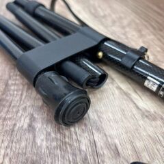 【レガストック川崎本店】折りたたみ杖 カーボン コンパクト 男性用ステッキ 高さ調整の画像